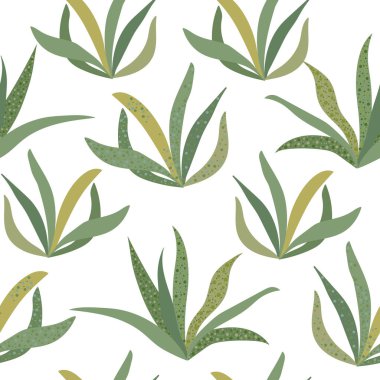 Yapraklı kusursuz çiçek deseni