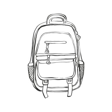 Okula dönelim. Okul malzemeleri. Vektör illüstrasyonu.