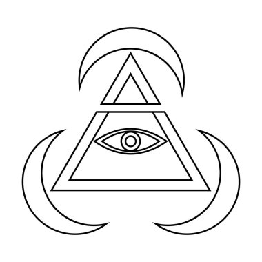 Ruhani uygulamalar. Vektör illüstrasyonu.