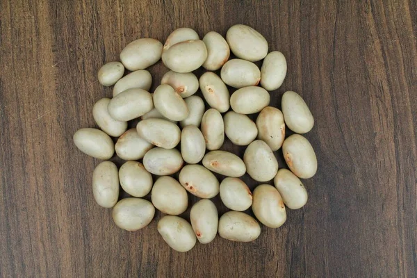 Семена Ягод Деревянном Фоне — стоковое фото