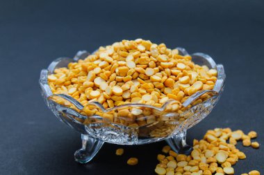 Nohutları ya da chana dal in a bowl 