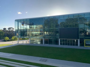 Flinders Üniversitesi Güney Avustralya 'nın Adelaide şehrinde bulunan bir devlet üniversitesidir. 29 Ekim 'de. 2022 yılı. Yüksek kalite fotoğraf