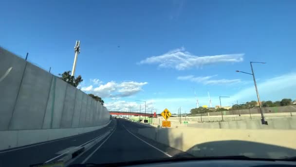 Vehicle Pov Driving Scenic Adelaide South Australia High Quality Footage — Vídeo de stock