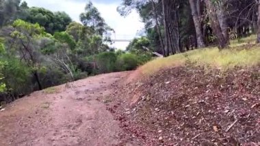 Kırsal çakıl yolu. Yüksek kalite 4k görüntü
