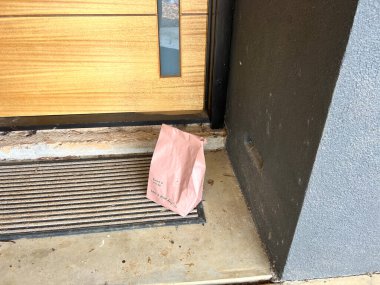 Paket yemek için çeşitli kağıt kaplar. Yüksek kalite fotoğraf