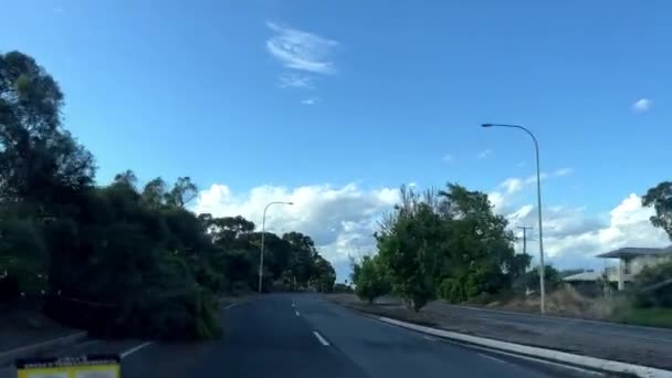 Jazdy Mieście Adelaide Australia — Wideo stockowe