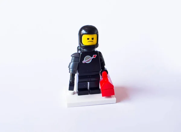 Чёрная Игрушка Астронавта Высокое Качество Фото — стоковое фото