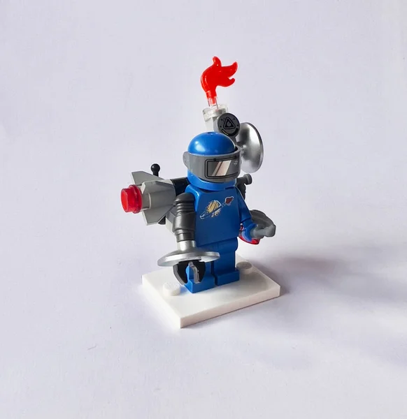 Blue Astronaut Toy Photo Haute Qualité — Photo