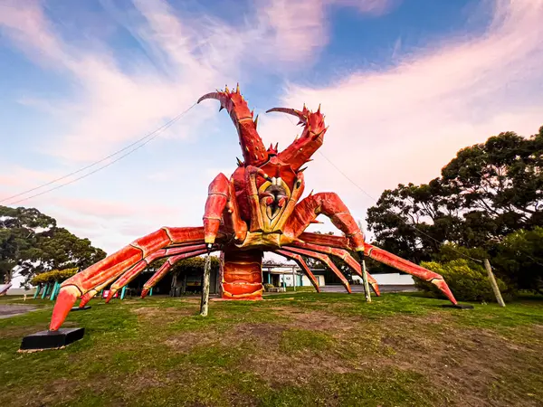 Grote Kreeft Standbeeld Zuid Australië Kingston Hoge Kwaliteit Foto — Stockfoto