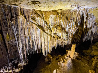 Güney Avustralya 'daki Naracoorte Mağaraları. Yüksek kalite fotoğraf