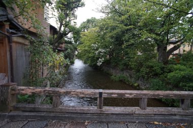 Kyoto Caddesi, Japonya. Yüksek kalite fotoğraf