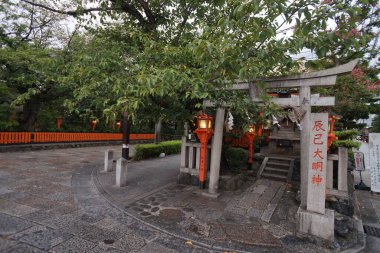 Kyoto Caddesi, Japonya. Yüksek kalite fotoğraf