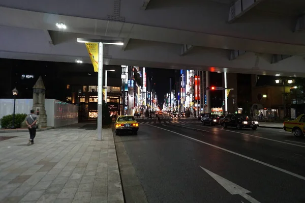 Ginza Tokio Wysokiej Jakości Zdjęcie — Zdjęcie stockowe