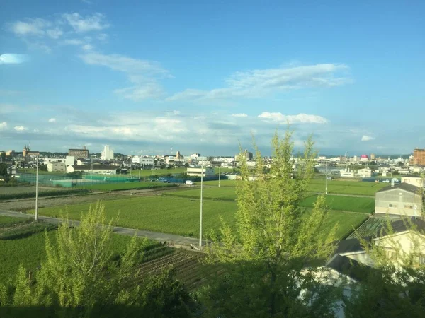 Japon Paysage Vue Panoramique Photo Haute Qualité — Photo