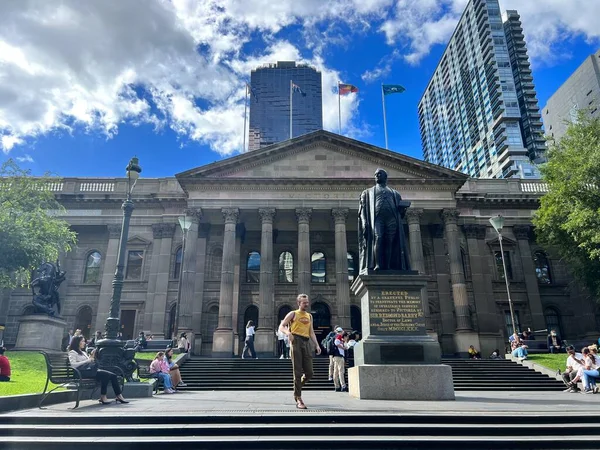State Library Victoria Melbourne High Quality Photo — Stock Photo, Image