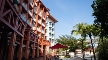 SINGAPORE - 12 OCT, 2016: Hard Rock Hotel Sentosa... yüksek kaliteli fotoğraf