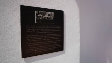 Singapur Mar 2020 Depo Oteli 'nde. Yüksek kalite fotoğraf