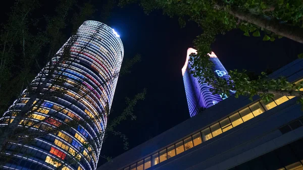 Шанхай Китай Ноября 2022 Года Бассейн Здания Отеля Снаружи — стоковое фото
