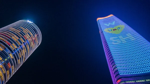 Shanghai Kina November 2022 Poolen Hotellbyggnad Från Utsidan Högkvalitativt Foto — Stockfoto