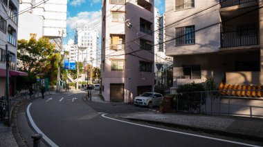 Kyoto Japonya 'daki Japon evi. Yüksek kalite fotoğraf