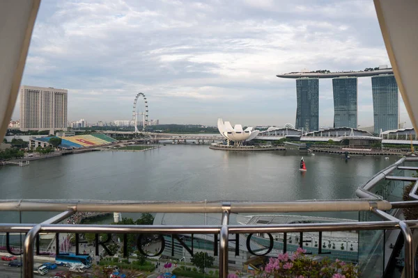 Marina Bay Sands Resort Hotel Května 2018 Singapuru Vysoce Kvalitní — Stock fotografie