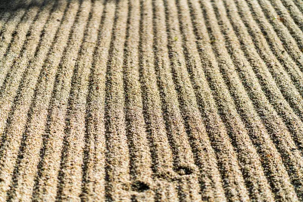 stock image Ripple pattern of dry landscape garden at Taizo-in Temple, Myoshin-ji Temple in Kyoto, Japan. High quality photo