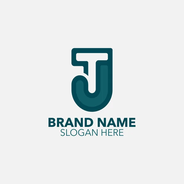 Vlastní Šablony Logo Letter Nebo Design Logo Pro Obchod — Stockový vektor