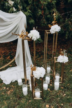 Green Park 'ta düğün için dekor  