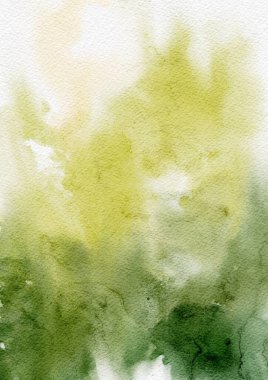  Yeşil arkaplan suluboya dokusu, soyut arkaplan