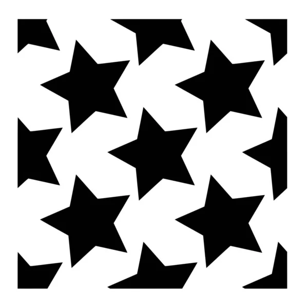 白底恒星的矢量轮廓 — 图库矢量图片
