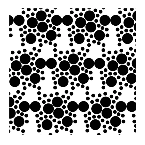 白い背景のパターンのベクトルシルエット — ストックベクタ