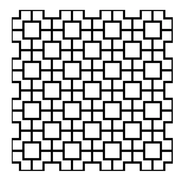 白色背景图案的矢量轮廓 — 图库矢量图片