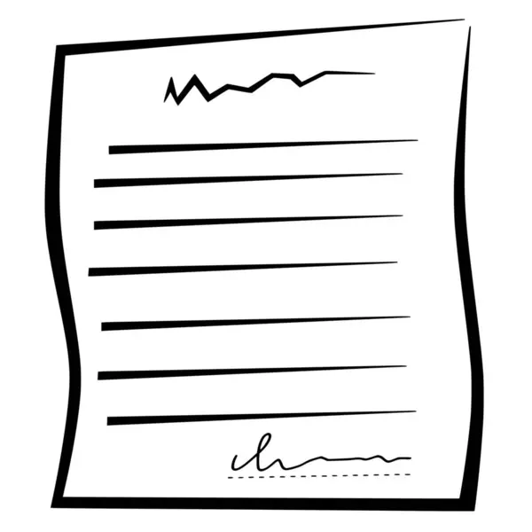 Vector Σιλουέτα Του Χαρτιού Σημειώσεων Λευκό Φόντο — Διανυσματικό Αρχείο