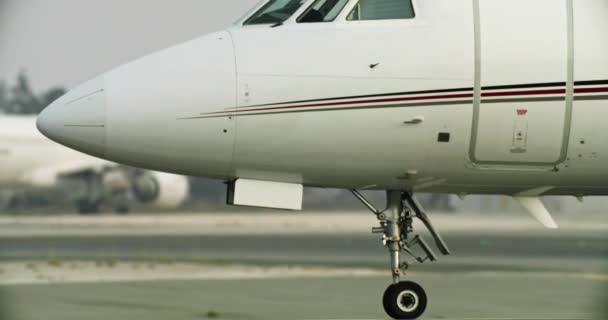 Luxuriate Heights Extravagance Superiority Exkluzív Jet Charter Services Kiváló Minőségű — Stock videók