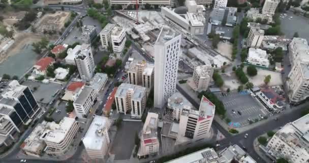 Metropolita Marvel Aerial View Showcasing Nikozja Stolica Cypru Wysokiej Jakości — Wideo stockowe