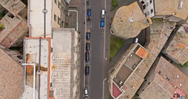 Vogelbeobachtungstour Erleben Sie Die Majestät Von Viterbo Italien Alte Straßen — Stockvideo