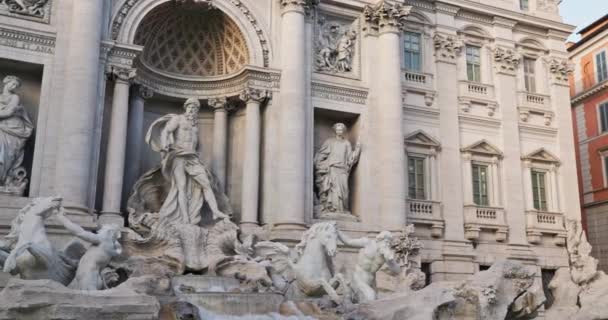 Trevis Splendor Keşfi Roma Şehir Merkezi Şehir Manzarası Ndaki Mimari — Stok video