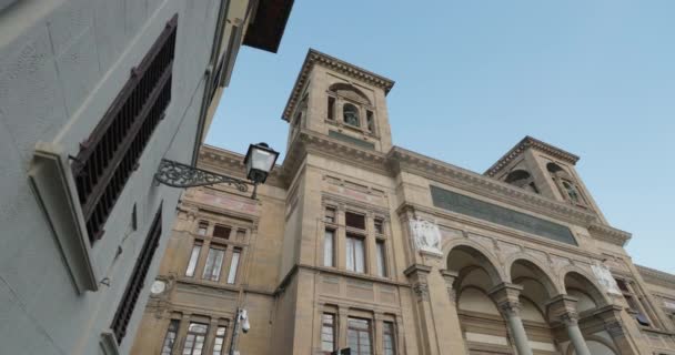 ヨーロッパのマーベル フローレンツの歴史地区の建築遺産を通しての視覚的な旅 高品質の4K映像 — ストック動画