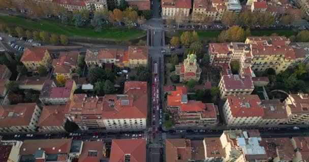 Journey Time Tuscan Skies Mesmerizing Aerial Expedition Florences Architectural Tapestry — Vídeo de Stock