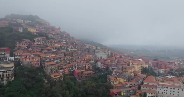 Entdecken Sie Den Zauberhaften Charme Von Rocca Papa Italien Luftaufnahmen — Stockvideo