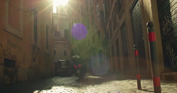 ローマ探検 シティス アーキテクチャー遺産の旅 高品質の4K映像 — ストック動画