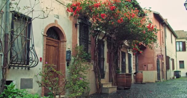 イタリアの本質 イタリアの隠された宝物のロマンチックな通りと建築の美しさとの詩的な出会い 高品質の4K映像 — ストック動画