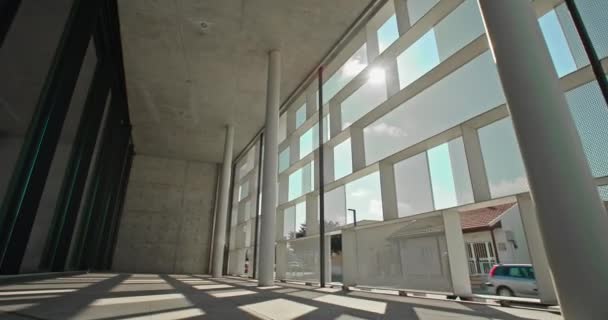 Markideio Teatro Pathos Cipro Budlia Con Architettura Moderna Nel Paesaggio — Video Stock