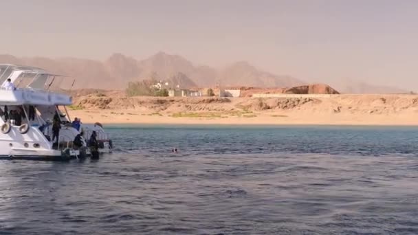 エジプトの紅海やシナイ山からの眺めは — ストック動画