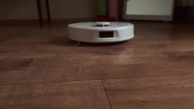 Rahatlık ve rahatlık temizliği, düzenli bir ev ortamında insani müdahaleler olmadan otomatik olarak gerçekleşir. Yüksek kalite 4k görüntü