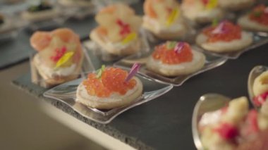 Food appetizer for party with friend