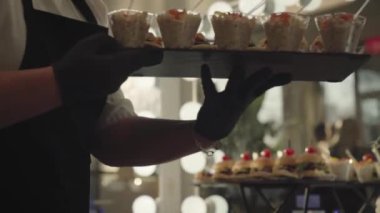 Food appetizer for party with friend