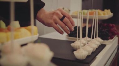 Food appetizer for party with friend