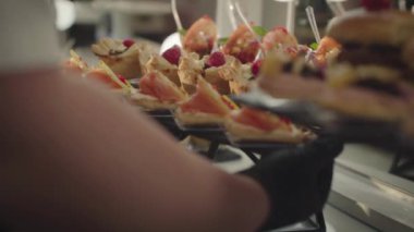 Food appetizer for party with friend