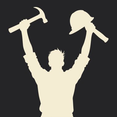 İşçi Başarıyı İnşaat Malzemeleriyle Kutluyor.